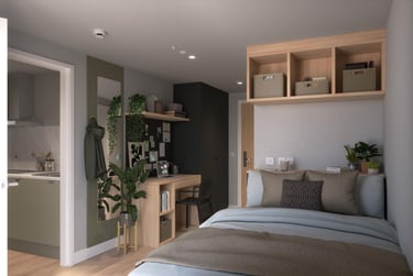 Premium Ensuite, Upper Tower at Fusion Manchester, Deansgate, City Centre, Manchester, M15SX - Image 2