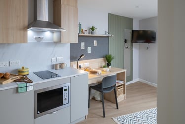 Premium Studio, Standard Floors at Fusion Liverpool, 5 Upper Duke Street, City Centre, Liverpool, L19DU - Image 4