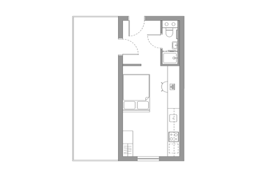 Bronze Studio Terrace - Image 13