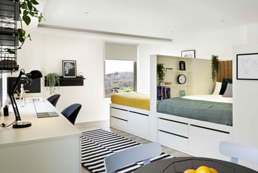 Wade Twin at Student Castle, 2-6 Pelham Terrace, Hove Station, Brighton, BN24GS - Image 14
