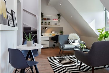 Alagaigh Twin Studio at Student Castle, 18-29 Claypath, City Centre, Durham, DH11RH - Image 12