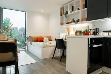 Elite Studio at Palamon Court, Rhodaus Town, City Centre, Canterbury, CT12YA - Image 1