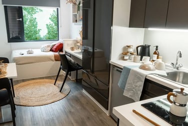 Luxe Studio at Palamon Court, Rhodaus Town, City Centre, Canterbury, CT12YA - Image 3