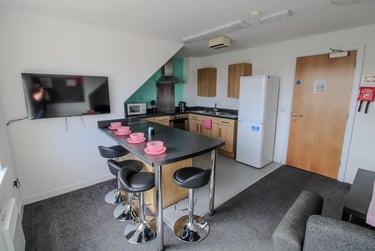 Ensuite - Platinum at St Peter House, St Peter Street, Pittodrie, Aberdeen, AB243HU - Image 6