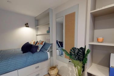 One Bed Apartment at COSMOS, 2 Moore Street, City Centre, Sheffield, S37HZ - Image 1