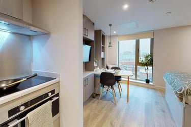 Premium One Bed Apartment at COSMOS, 2 Moore Street, City Centre, Sheffield, S37HZ - Image 3