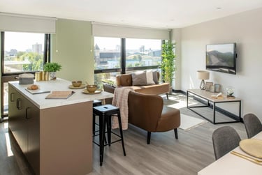 Standard 5 Bed Apartment at Zenith, Herbert Street, City Centre, Cardiff, CF104DG - Image 6