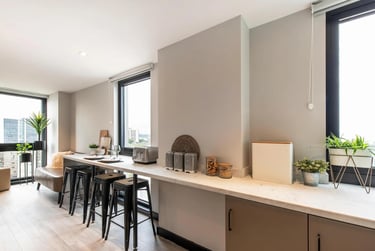 Standard 5 Bed Apartment at Zenith, Herbert Street, City Centre, Cardiff, CF104DG - Image 8
