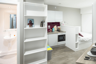 Deluxe Studio at AXO Kingston, 180-190 London Road, City Centre, Kingston, KT26QW - Image 2