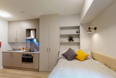 Block B Penthouse Studio at SEREN, 66 Alexandra Road, City Centre, Swansea, SA15BD - Image 1