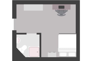 Deluxe Ensuite at Parham Student Village, 22 Hamil Terrace, City Centre, Canterbury, CT11TA - Image 6