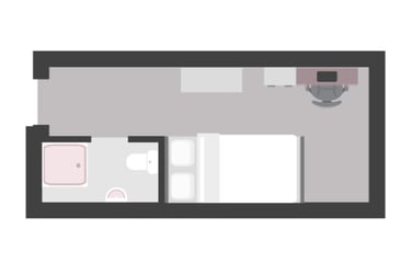 Standard Ensuite at Parham Student Village, 22 Hamil Terrace, City Centre, Canterbury, CT11TA - Image 6