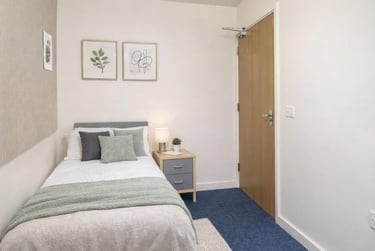 Non Ensuite Rooms at Parham Student Village, 22 Hamil Terrace, City Centre, Canterbury, CT11TA - Image 1