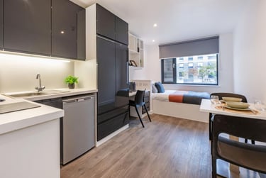 Luxe Studio at Palamon Court, Rhodaus Town, City Centre, Canterbury, CT12YA - Image 1