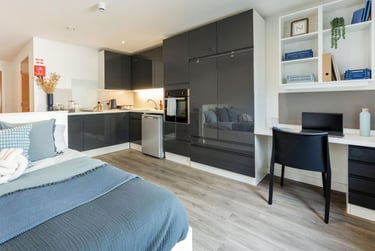Super Elite Studio at Palamon Court, Rhodaus Town, City Centre, Canterbury, CT12YA - Image 1