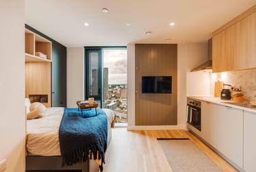 Classic Studio, Penthouse at Fusion Manchester, Deansgate, City Centre, Manchester, M15SX - Image 1