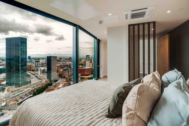 Deluxe Studio, Standard Floors at Fusion Manchester, Deansgate, City Centre, Manchester, M15SX - Image 1