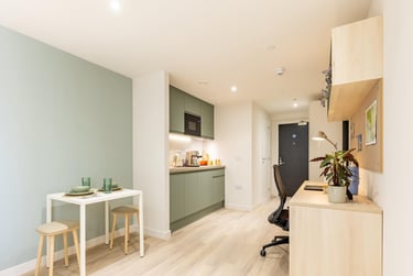 Premium Studio Wet Bathroom at Parklands, 63 Brown Street, West End, Dundee, DD15AQ - Image 6