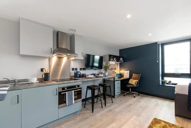 Terrace Studio at Zenith, Herbert Street, City Centre, Cardiff, CF104DG - Image 2