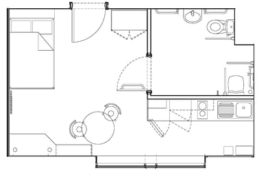 Studio gold at Byrom Point, 72 Great Crosshall Street, City Centre, Liverpool, L32BE - Image 5