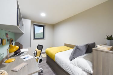 Ensuite - Gold Plus at St Davids, Morfa Road, City Centre, Swansea, SA12DN - Image 1