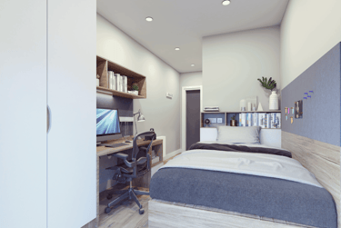 En-suite Bronze at Nelson Place, 8 Nelson Street, Belfast Metropolitan College, Belfast, BT151BH - Image 1