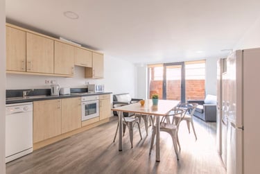One Bed Apartment at Central Place, 59a Edward Street, Netherthorpe, Sheffield, S37BY - Image 3