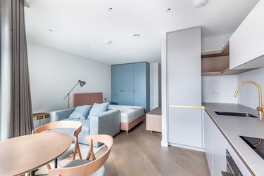 1 bed studio, Flat 502, 4 Cutter Lane, Greenwich, London, SE100YY - Image 1