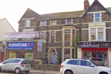 1 bed flat, City Road, Plasnewydd, Cardiff, CF243JB - Image 1