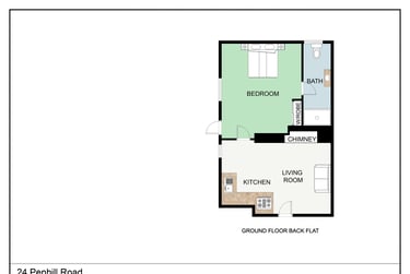 1 bed flat, Penhill Road, Pontcanna, Cardiff, CF119PR - Image 2
