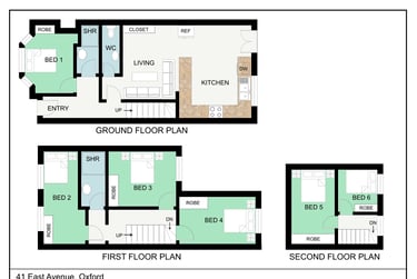 6 bed house, East Avenue, Iffley, Oxford, OX41XP - Image 2