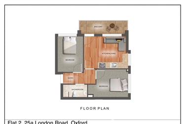 2 bed flat, a London Road, Headington, Oxford, OX37RE - Image 2