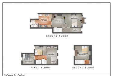 5 bed house, Cross Street, City Centre, Oxford, OX41BZ - Image 8