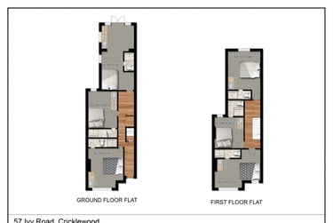 1 bed house, Ivy Road, Cricklewood, London, NW26SY - Image 3