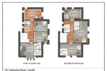 1 bed house, Cathedral Road, Pontcanna, Cardiff, CF119PJ - Image 2