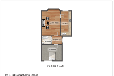 1 bed flat, Beauchamp Street, Riverside, Cardiff, CF116AW - Image 7