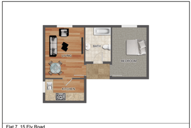 1 bed flat, Ely Road, Llandaff, Cardiff, CF52JF - Image 6