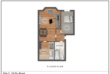 1 bed flat, Ely Road, Llandaff, Cardiff, CF52JF - Image 6