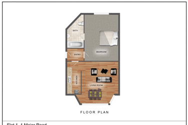 1 bed flat, Major Road, Canton, Cardiff, CF51PF - Image 5