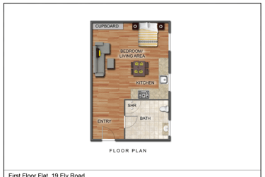 1 bed flat, Ely Road, Llandaff, Cardiff, CF52JF - Image 6