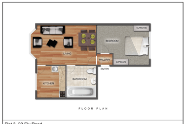 1 bed flat, Ely Road, Llandaff, Cardiff, CF52JF - Image 6