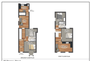 2 bed flat, Stepney Street, Mount Pleasant, Swansea, SA58BD - Image 2