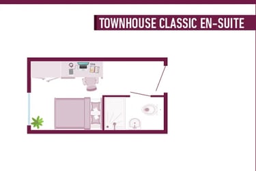 Townhouse Club En-suite at Boutique Student Living - Exeter, 10 Blackboy Road, St James, Exeter, EX46SG - Image 2