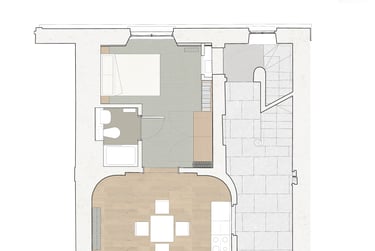 One Bedroom Premium Flat B (For Couples) - Image 2