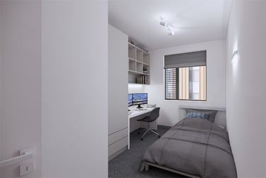 Village Classic (Standard Ensuite Room) at Student Village, University Campus, Staffordshire University, Stoke, ST42TQ - Image 12
