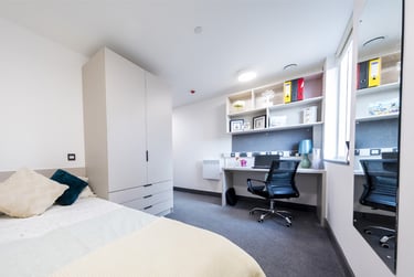 Village Premium (Large Ensuite room) at Student Village, University Campus, Staffordshire University, Stoke, ST42TQ - Image 2