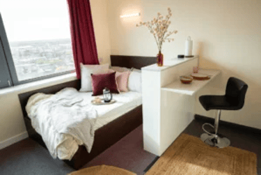 Premium Student Studio at St Georges Tower, 1b St Georges Way, City Centre, Leicester, LE11SH - Image 1