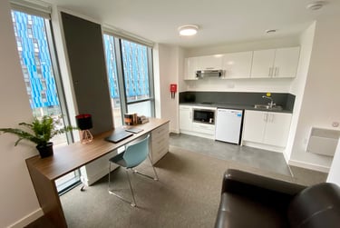 1 bed flat, George Road - Classic Studio, City Centre, Birmingham, B151PL - Image 5