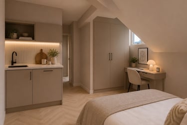 1 bed house, Raddlebarn Court - Room 5 - 2nd Floor Front Left Studio, Selly Park, Birmingham, B297AT - Image 2