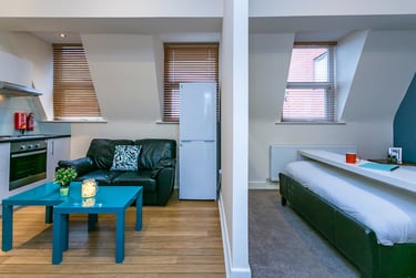 1 bed studio, 7 Tithebarn Street, City centre, Preston, PR11DL - Image 4